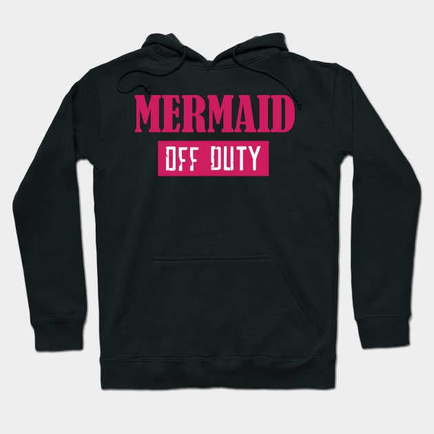 Mermaid Off Duty Hoodie by hothippo